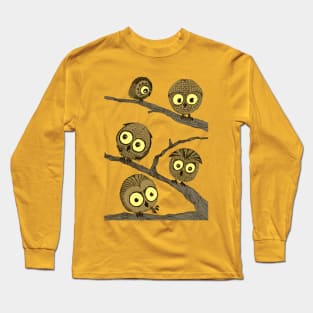 Owls in the Woods Long Sleeve T-Shirt